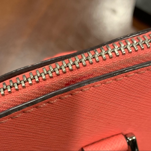 Michael Kors Pink Grapefruit Dome Satchel - Picture 7 of 7